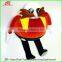 custom stuffed big tummy robotnik eggman plush toy
