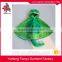 Factory Wholesale dragon type green plush baby cape for Halloween