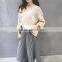 Wholesale Latest Long Skirts Casual Women Striped A-line Skirts,Hot Sale Fashion Cotton/Polyester Striped A-line Skirt for Women