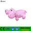 PVC inflatable pig toy lovely inflatable piggy model for inflatable cartoon animal