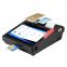Black / red stock android pos terminal with smart card reader