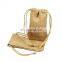 Burlap Jute Gift Drawstring Bags with Company Logo
