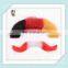 Patriotic Colors Party Funny Synthetic Fake Beard Mustache HPC-0330