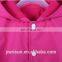 PUKR17011Rose Red Kids PU Rain Jacket Children Outdoor Windbreaker For 2-10 Y