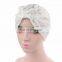 Spring Summer Style Poplin Gauze Perm Turban Hood Hat Noble Retro Indian Hat