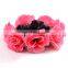 Stylish Women Girl Rose Flower Hair Band Rope Elastic Ponytail Holder Scrunchie