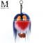Dyed Color Big Fur Factory Wholesale Fox Little Monster Keychain Luxury Fox Fur Accessory