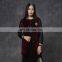 real merino sheep shearling fur with sheepskin patchwork animal fur coat for women