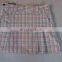plaid women golf skirt