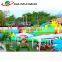 Outdoor Jurassic Period Inflatable Water Park Games For Kids And Adults