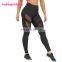 High Waist Black Fitness Wear Womens Leggings Custom For Wholesale
