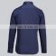T-MSS555 100% Cotton Navy Blue Slim Fitted Denim Men's Shirt