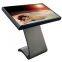 Free standing LCD screen hotel advertising player for hotel display payment kiosk