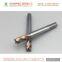 solid carbide end mill spiral milling cutter with 45 degree 4 flutes