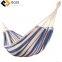 New Stripe Style Thicken Canvas Hammock Swing Outdoor Single Double People Dormitory Camping Leisure Hammocks With Storage Bag