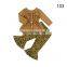 Baby girl's spring and autumn outfit with customizable printed patterns