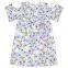Grey Pink Floral Cold Shoulder Dress Baby Frock For 2 Year Old Baby New Model Girl Dress