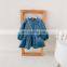2020 winter new children's clothing girl Korean version thick cotton skirt with small bag sweet wind skirt