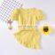 A0178# Clothing set Summer Girl 2PCs Kids Plaid Tops + Shorts 2Pcs outfit Child Baby Girls Clothes Set
