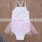 Wholesale 2019 Popular Kids Beach Wear EASTER DAY NEW BUNNY Embroidery Girls Swimwear