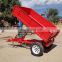 Agricultural small tractor  4 wheel utility trailer for sale