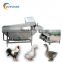 Stainless steel automatic poultry plucker slaughter house equipment and tools for poultry scalding and plucking