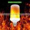 E27 B22 LED Flame Effect Bulk Lamp SMD2835 Flickering Emulation 4 Modes 1400K AC85V~265V