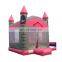 Princess Jumping Castle Bouncer Slide Combo Commercial Bounce House Pink With Slide For Kids