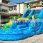Cheap Blow Up Commercial Waterslide Rainbow Tropical Kid Inflatable Water Slides For Sale
