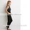 2016 hot sell Fashion design contrast color speckle jumpsuit for women black jumpsuit from plus size dress