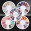 Nail Art Rhinestone Wheel DIY Colorful Mixed Various Size Nail Crystal Decoration