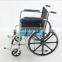 2020 Custom disabled elderly manual push wheelchair folding convenient electroplating manual transport wheelchair