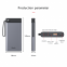 Innisfox Portable aluminum alloy mobile phone charger cell 10000mah power banks ultra slim 10000mah powerbank