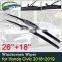 for Honda Civic 10 2016 2017 2018 2019 Car Wiper Blades 10th Gen 10 FC FC1 FC2 FC5 Front Windshield Wipers Car Accessories