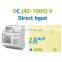 DC digital solar energy power panel meter monitoring system