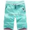 Sea Green Best selling 2016 new summer mens shorts casual slim fit hot mens board shorts Standard Sports