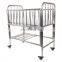 Excellent Quality Stainless Steel Baby Hospital Bed Children Care Bed For Sale