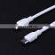 Factory Bulk White USB Charger Cable 2 in 1 USB Charging cable for 1.2v 1.5v 3.7v 9v usb battery