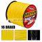Amazon 16 x Stands 300m 500m 1000m 2000m PE Fishing 5 Color Braided  Super Strong PE Polyethylene  Line