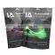 Custom Matte Frosted Biodegradable Plastic bag with logo TShirt Swimwear zipper bags for clothing packaging