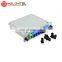 MT-1081-8 Fully Stocked 1*8 Type Fiber Optic Cassette Box Type PLC Splitter With SC UPC Adaptor