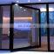 contemporary house reflective glass and security wrought iron frame easy open modern large pivot front door with center hinge