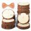 natural birch wood slices craft round basswood slabs for DIY coaster christmas ornament