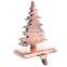 copper antique tree Christmas stocking holder