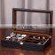 Fadley Baked Paint Matte 6 + 3 Watch Glasses Box New Jewelry Packaging Wooden Box