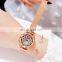 Hannah Martin OR602 Luxury Flower Woman Quartz Watches Bling Diamond Watch for Girls Stylish