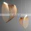 2022 Modern Design Minimalist Style Pendant Light Modern Conch Shaped LED Indoor Bedroom Chandelier