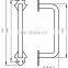 Heavy Duty Sliding Barn Wood Door Iron Pull Handle