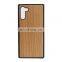 Wholesale High Quality Hybrid TPU Wood case Back Cover For Samsung Galaxy Note 10 Wooden Phone Case