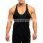 Design Your Own Cotton Plain Bodybuilding Tank top Custom Fitness